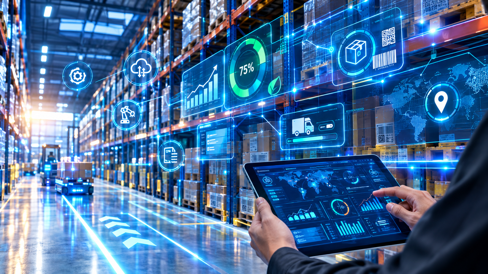Digital warehouse and logistics operations
